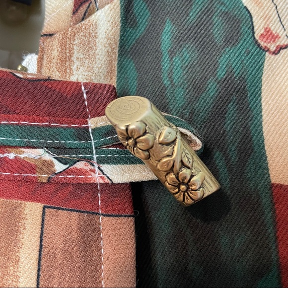 Patterned Wool Blend Jacket - Picture 8 of 16